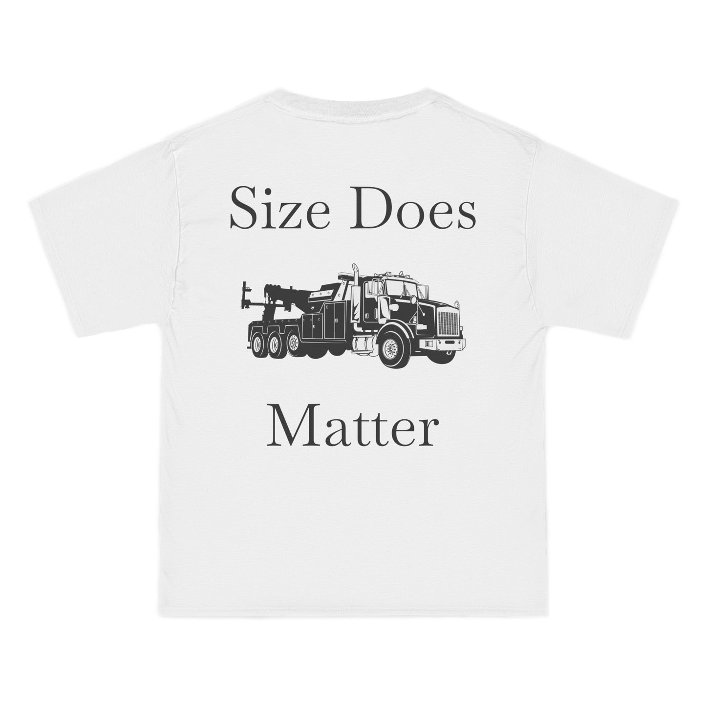 Size Does Matter Men's Short-Sleeve Crewneck Tee