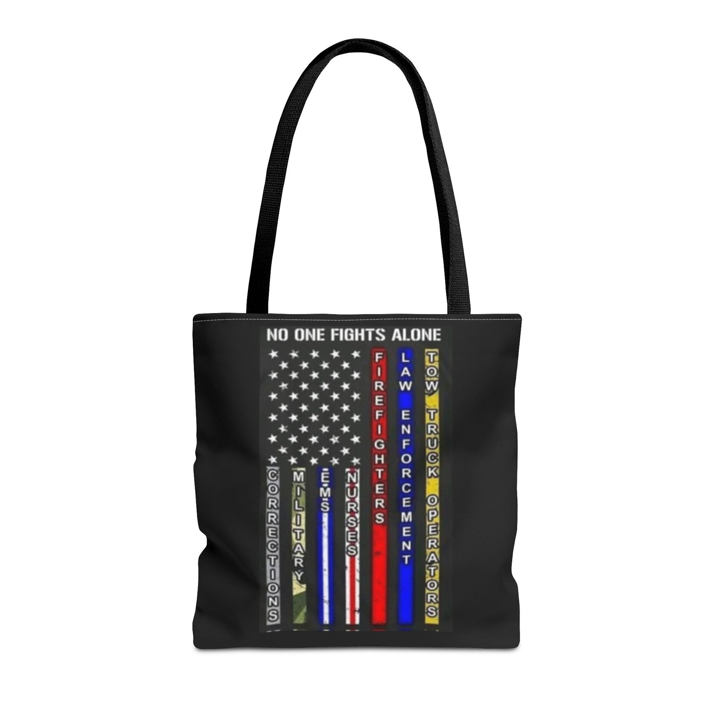 No One Fights Alone Tote Bag