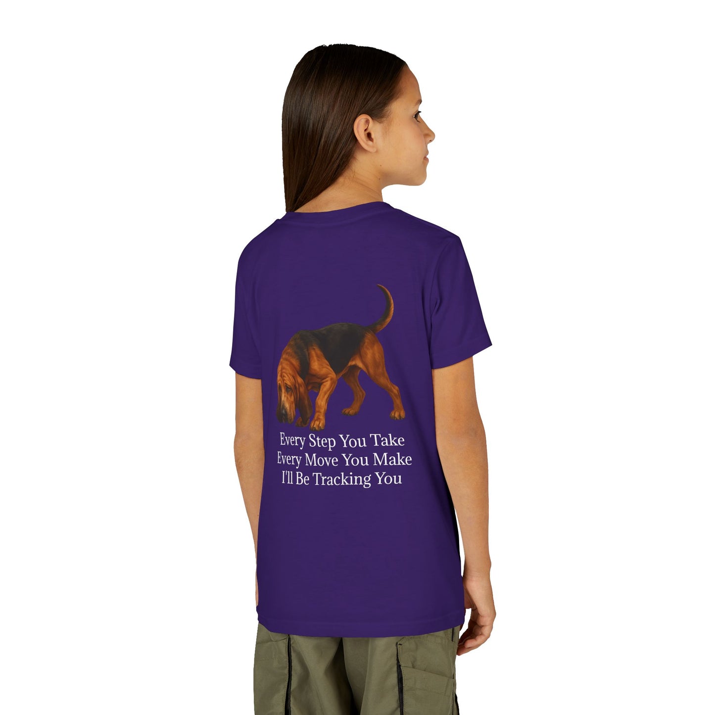 Tracking You Youth Unisex Short Sleeve Crewneck Tee