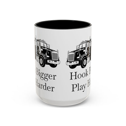 Hook Bigger 2-Tone Coffee Mug