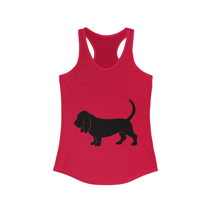 Basset Hound Women's Racerback Tank