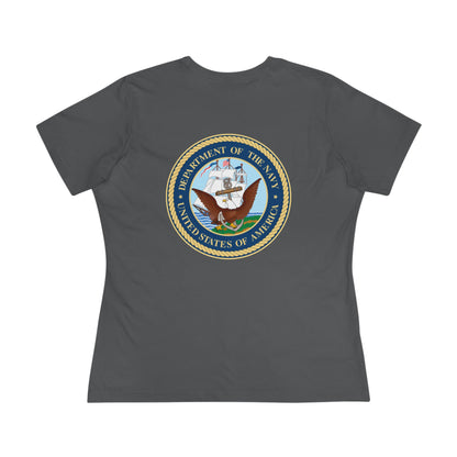 US Navy Women's Short Sleeve Crewneck Tee