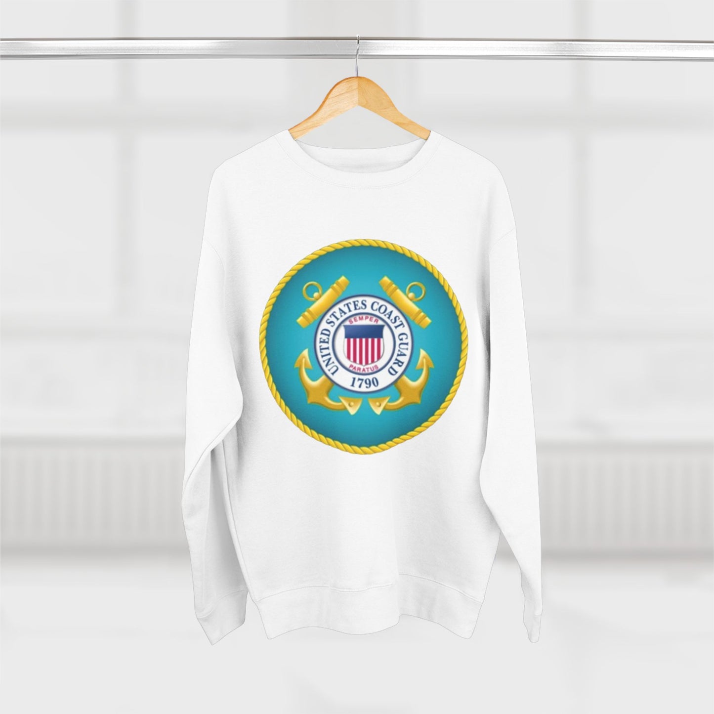 US Coast Guard Unisex Crewneck Sweatshirt