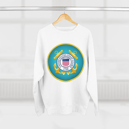 US Coast Guard Unisex Crewneck Sweatshirt