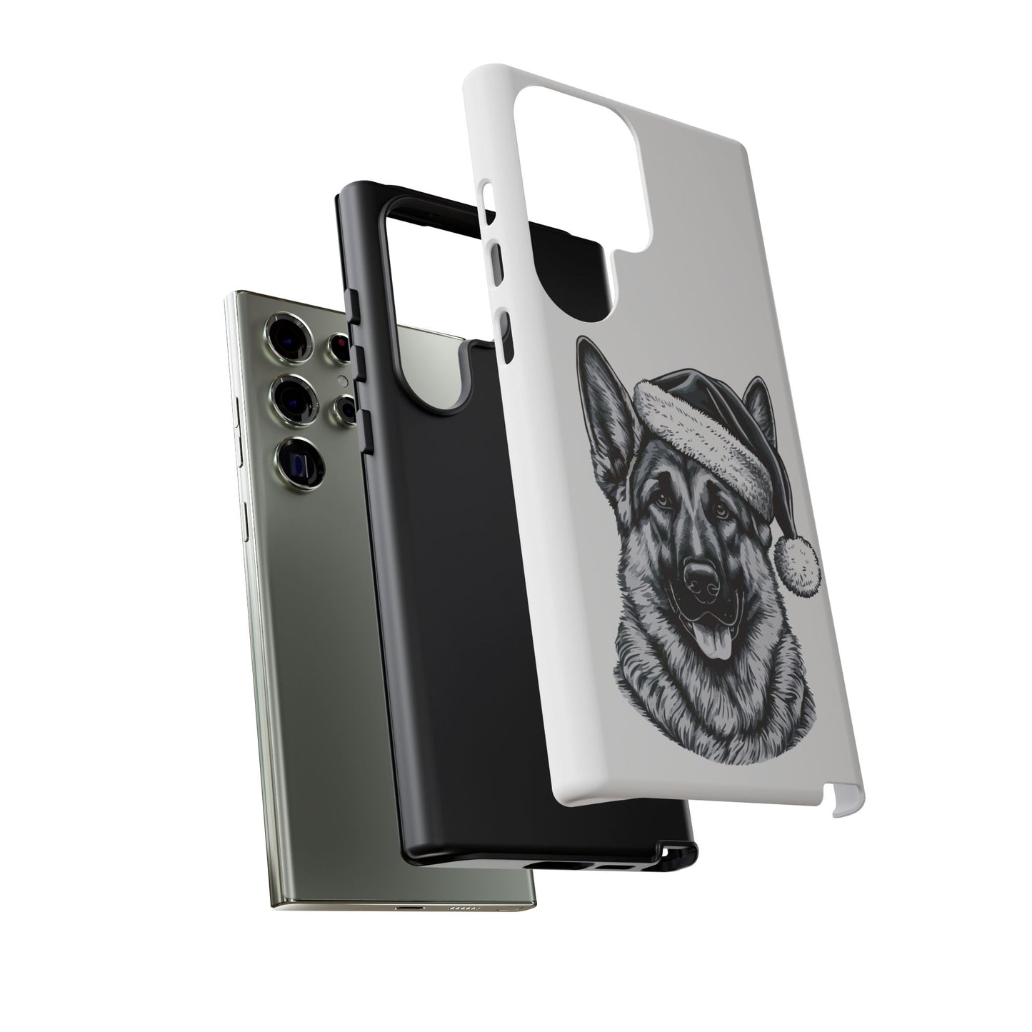 Santa Paws German Shepherd Samsung Case