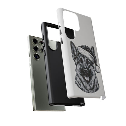 Santa Paws German Shepherd Samsung Case