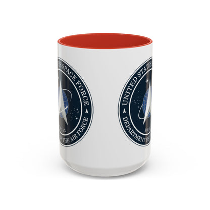US Space Force 2-Tone Coffee Mug