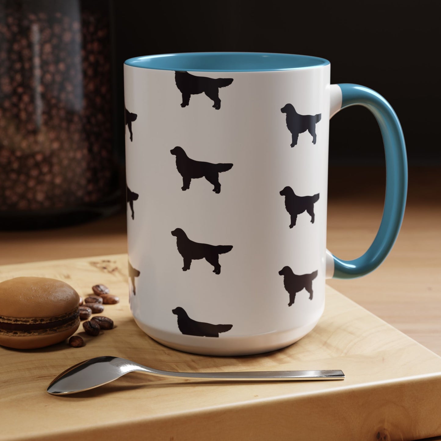 Golden Silhouette 2-Tone Coffee Mug