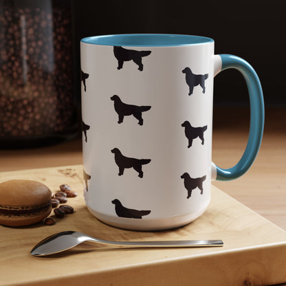 Golden Silhouette 2-Tone Coffee Mug