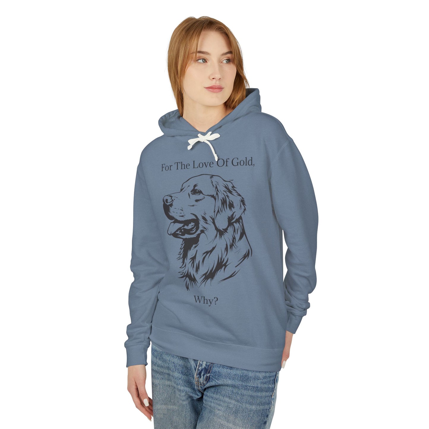 For The Love Of Gold Unisex Lightweight Hoodie