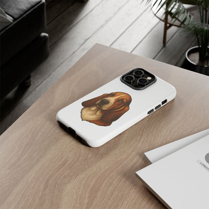 Basset Hound Head iPhone Case