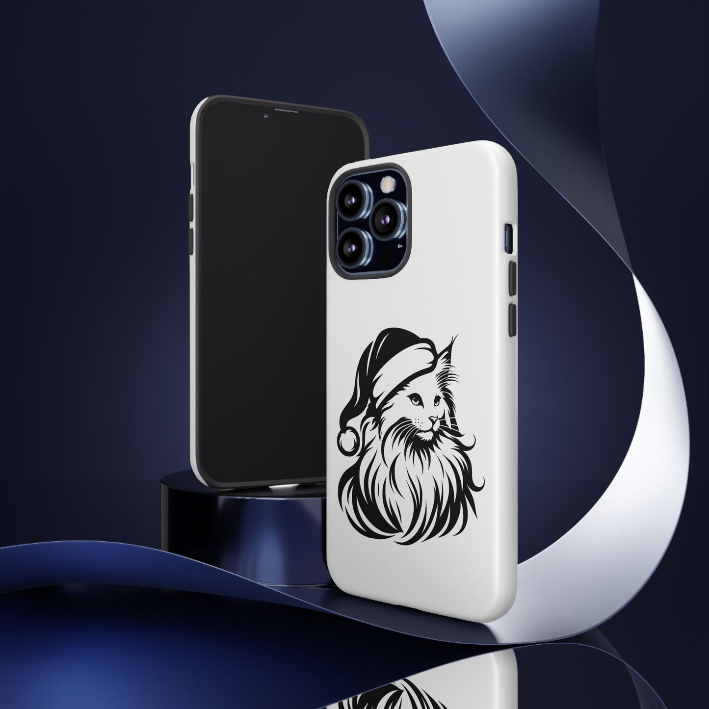 Santa Paws Cat iPhone Case