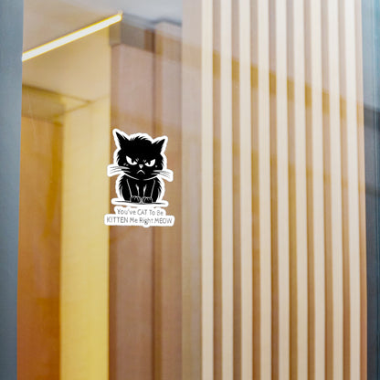 Kitten Me Vinyl Decal