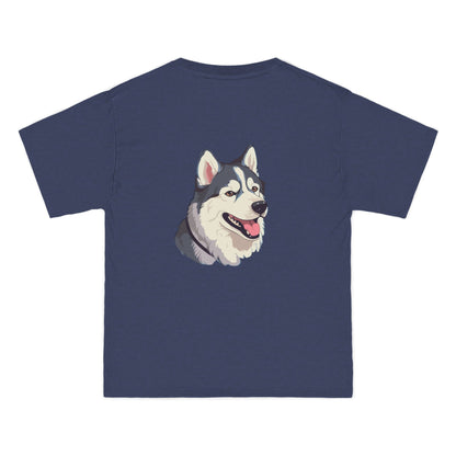 Malamute Head Men's Short-Sleeve Crewneck Tee