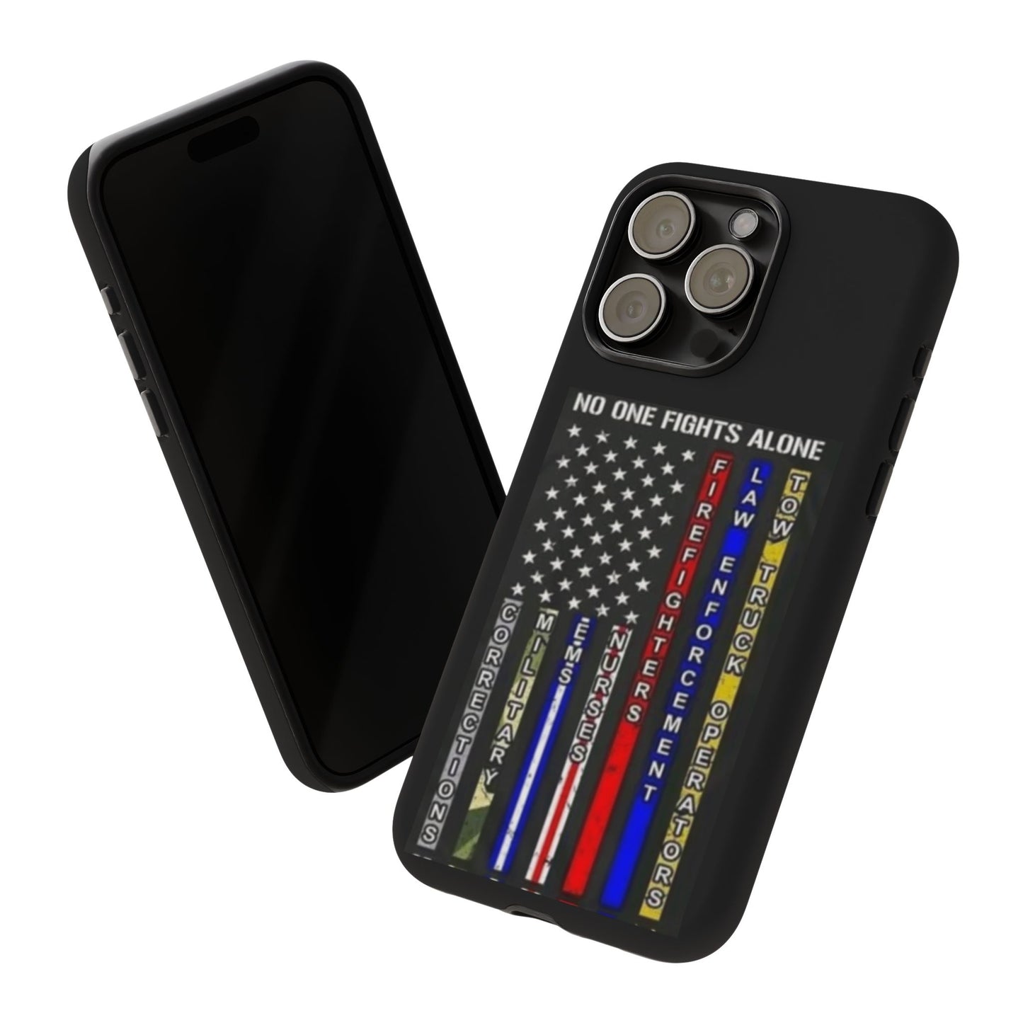 No One Fights Alone iPhone Case