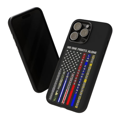 No One Fights Alone iPhone Case