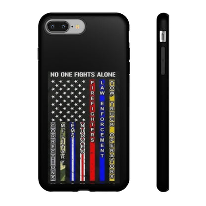 No One Fights Alone iPhone Case
