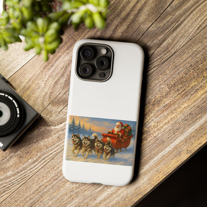 Dashing Through The Snow iPhone Case