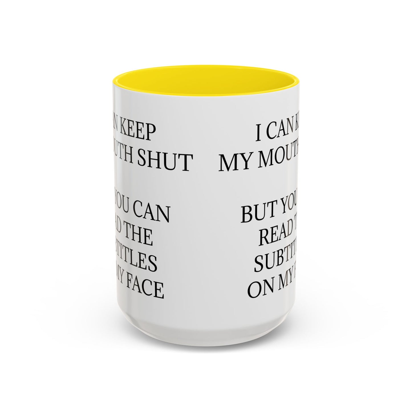 Subtitles 2-Tone Coffee Mug