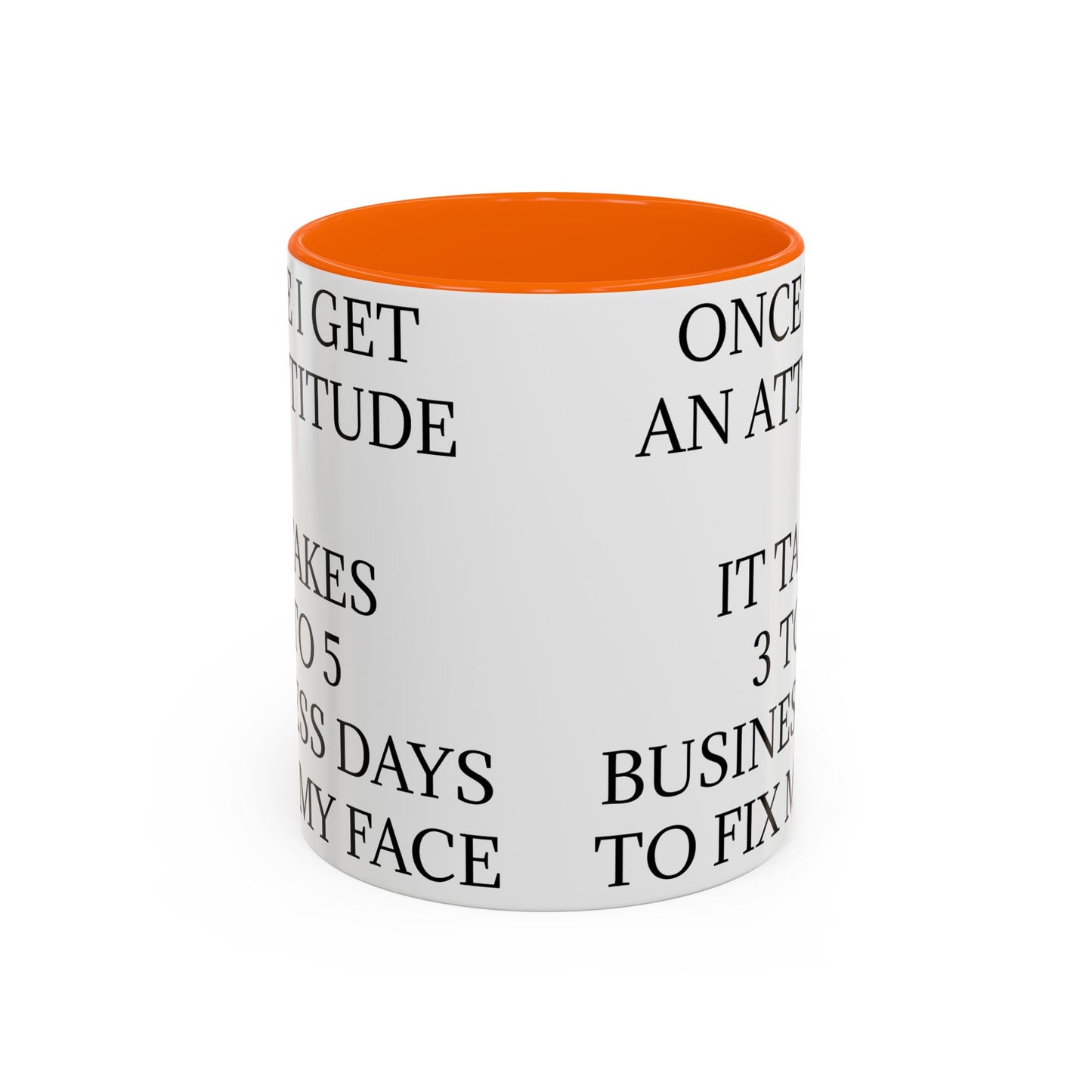 Fix My Face 2-Tone Coffee Mug