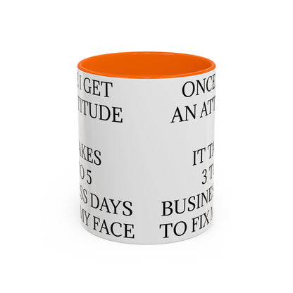 Fix My Face 2-Tone Coffee Mug