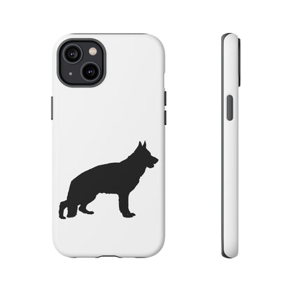 German Shepherd Silhouette iPhone Case