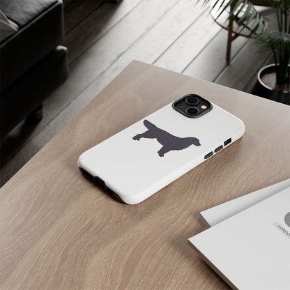Golden Silhouette iPhone Case