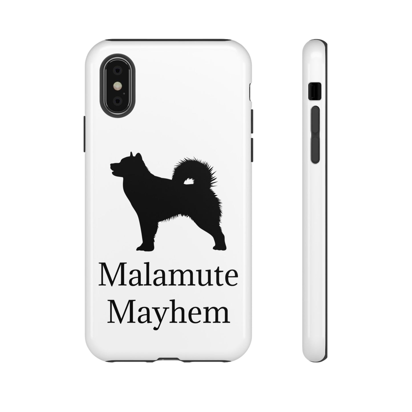 Malamute Mayhem iPhone Case