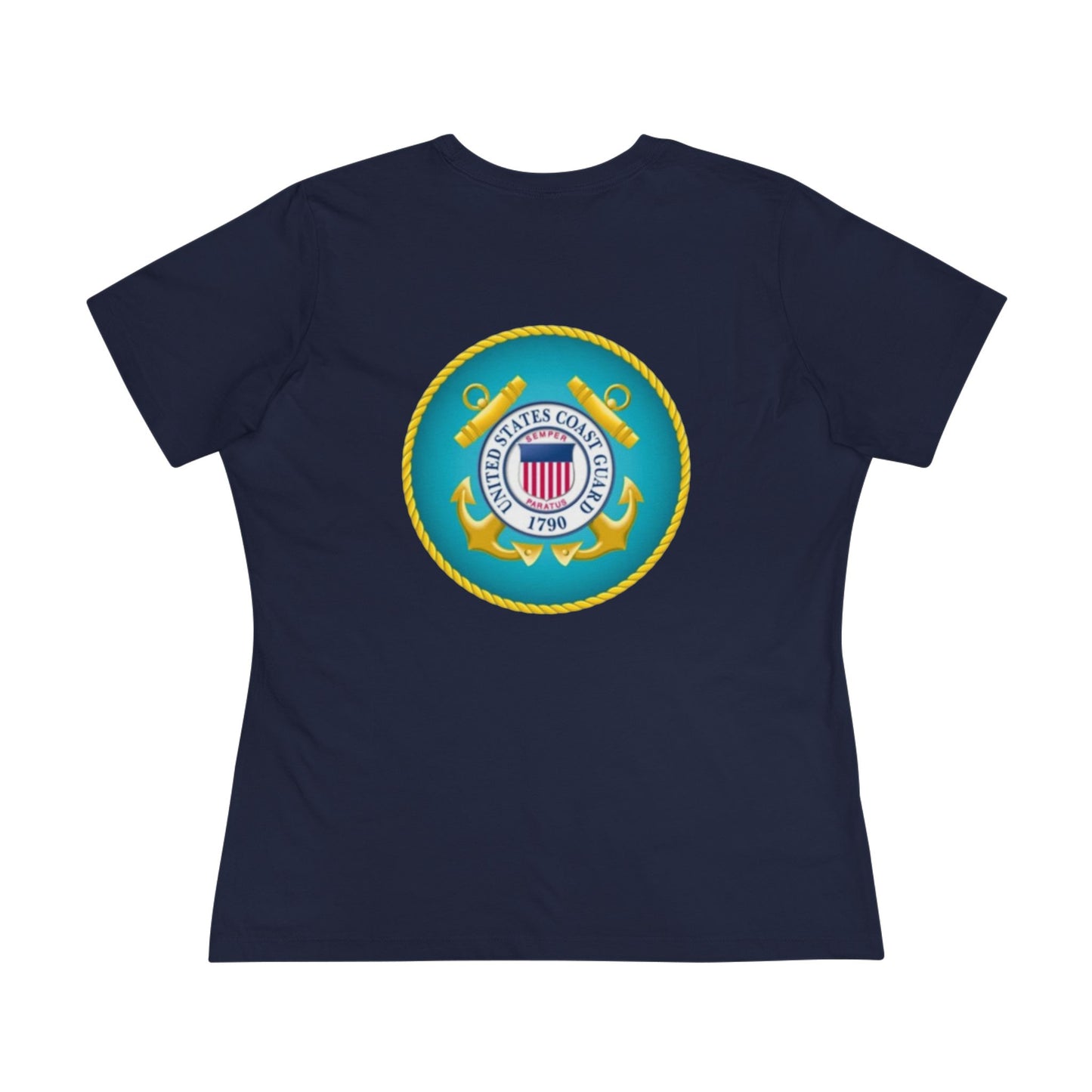 US Coast Guard Women's Short Sleeve Crewneck Tee