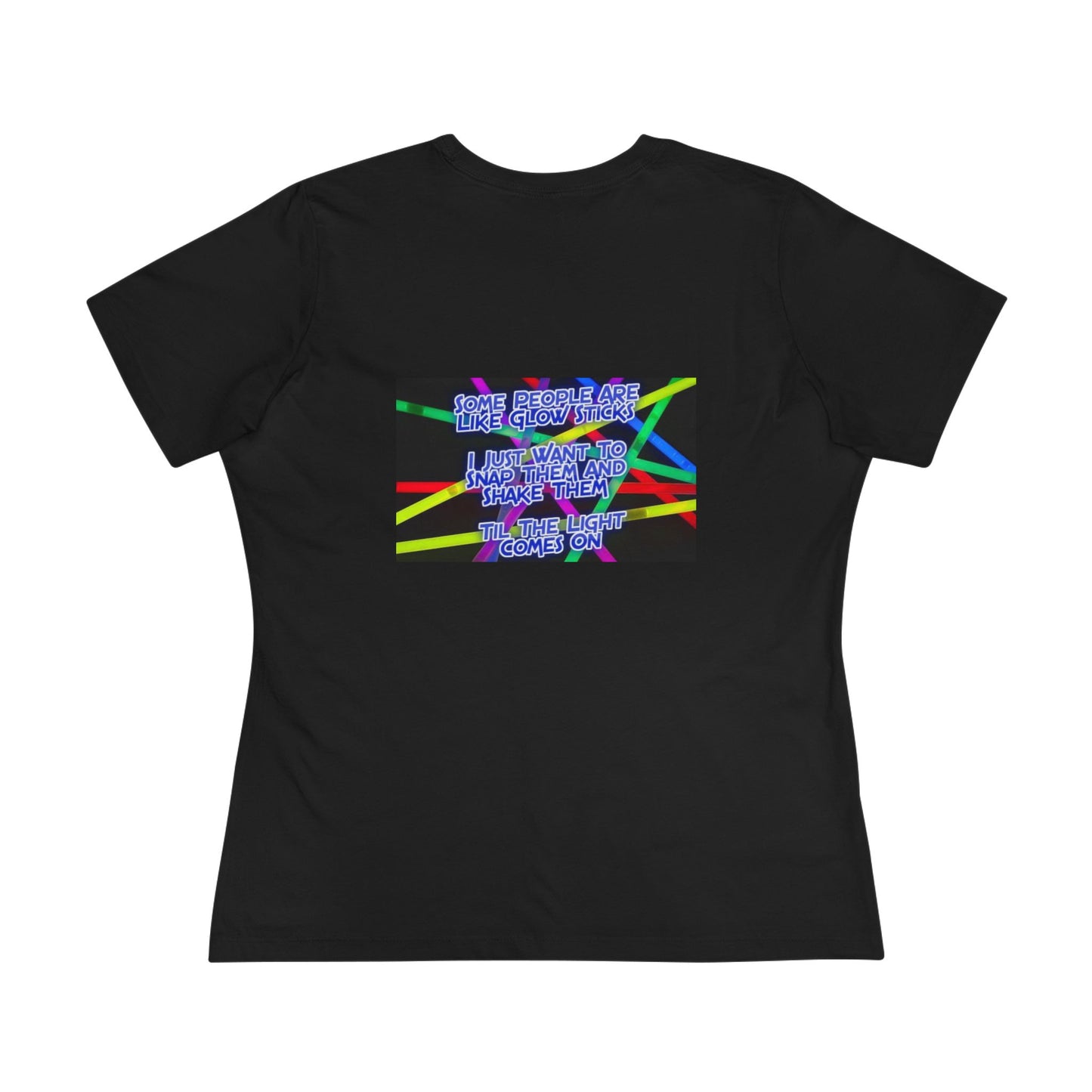 Glow Sticks Women's Short Sleeve Crewneck Tee