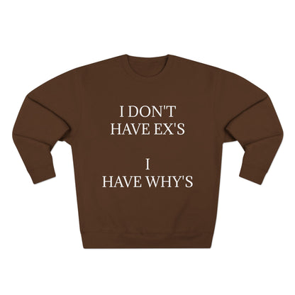 X's And Y's Unisex Crewneck Sweatshirt