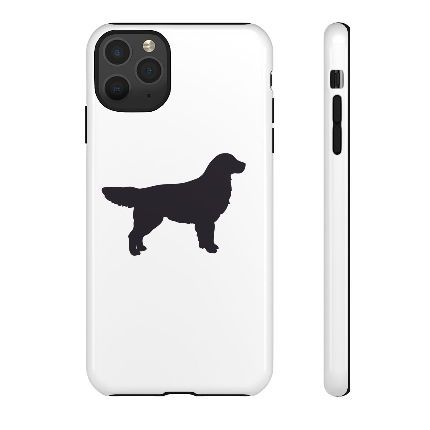 Golden Silhouette iPhone Case