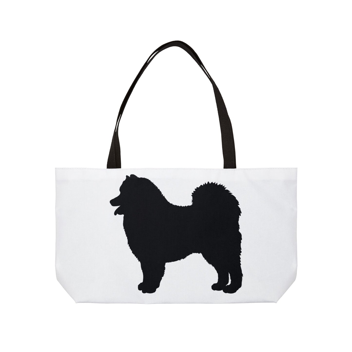 Samoyed Silhouette Weekender Tote Bag