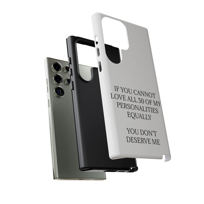 50 Personalities Samsung Case