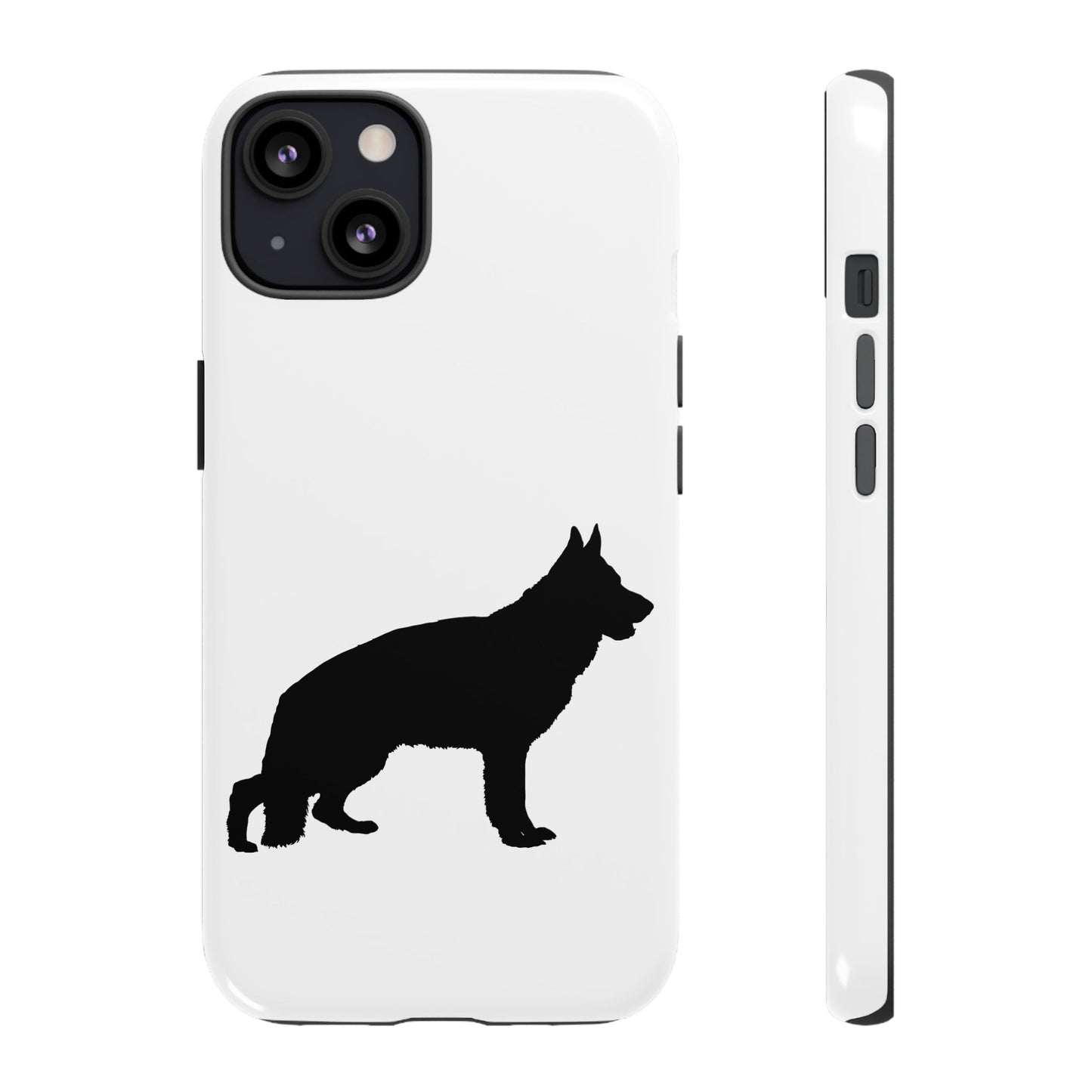 German Shepherd Silhouette iPhone Case