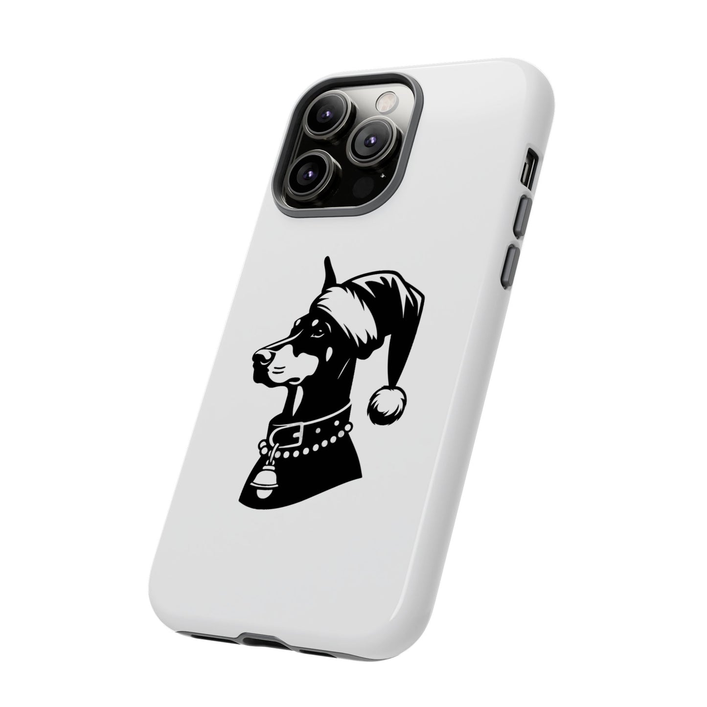 Santa Paws Doberman iPhone Case