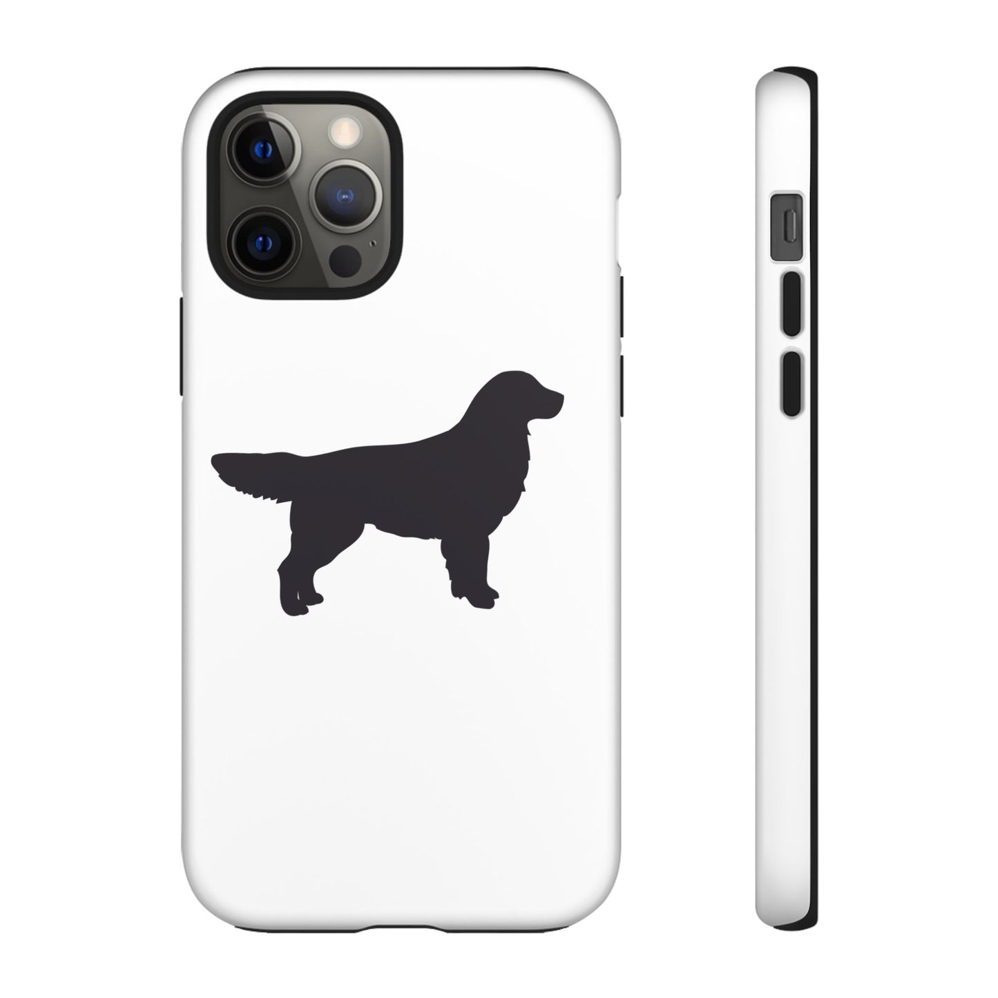 Golden Silhouette iPhone Case