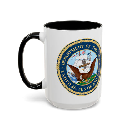 US Navy 2-Tone Coffee Mug