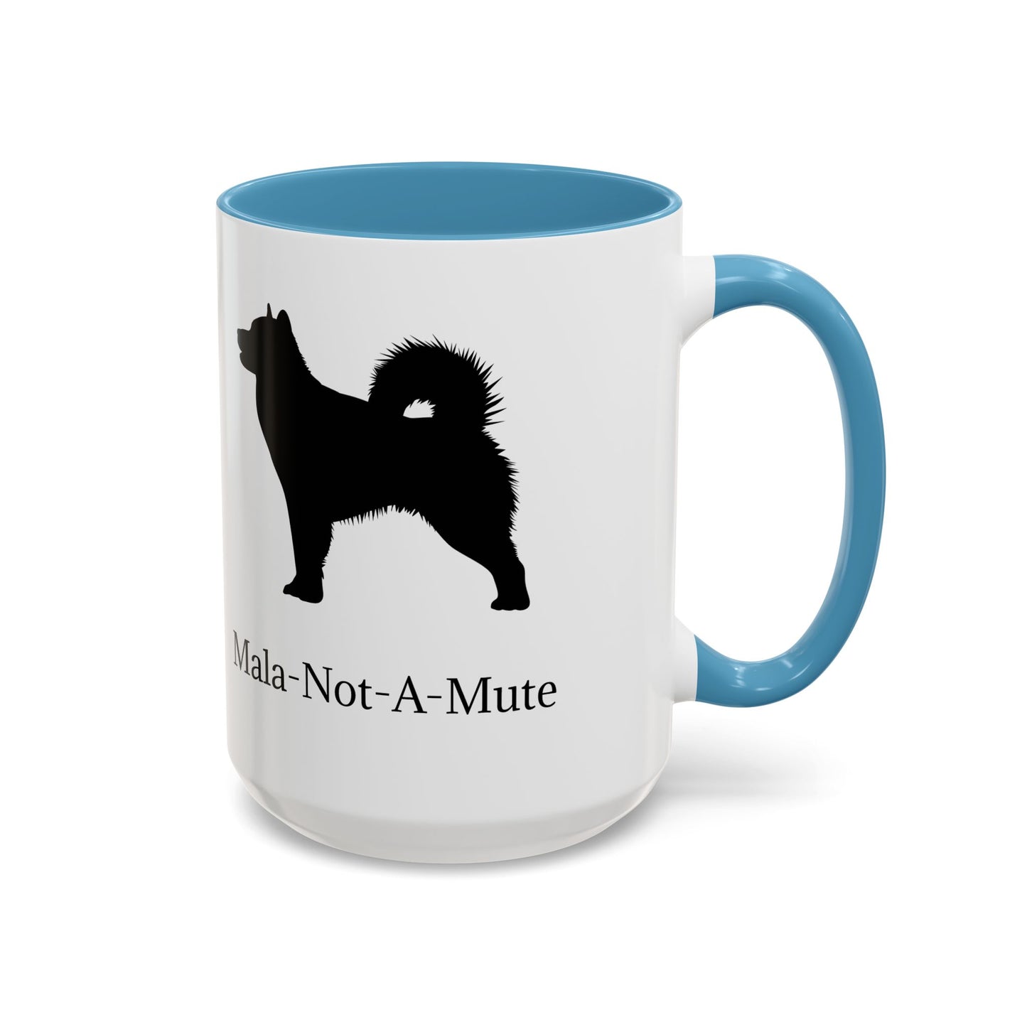 Mala-Not-A-Mute 2-Tone Coffee Mug