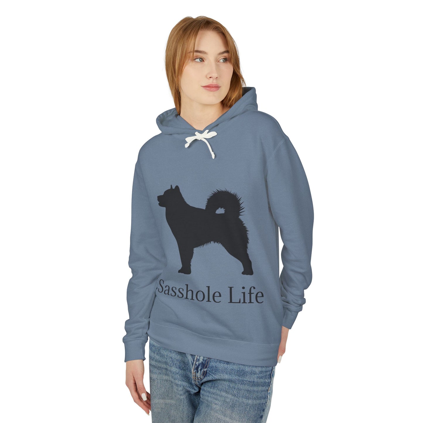 Sasshole Life Unisex Lightweight Hoodie
