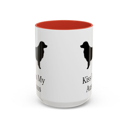 Kiss My Auss 2-Tone Coffee Mug