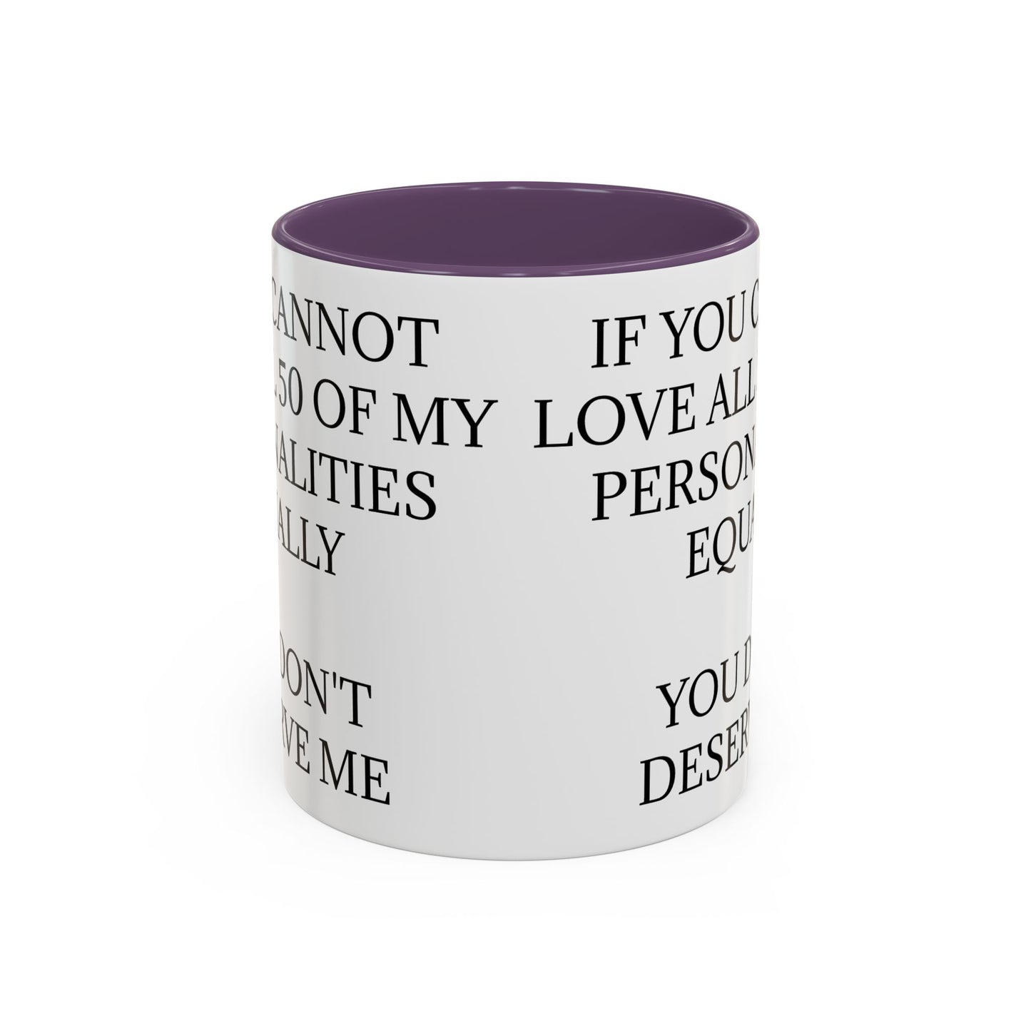 50 Personalities 2-Tone Coffee Mug