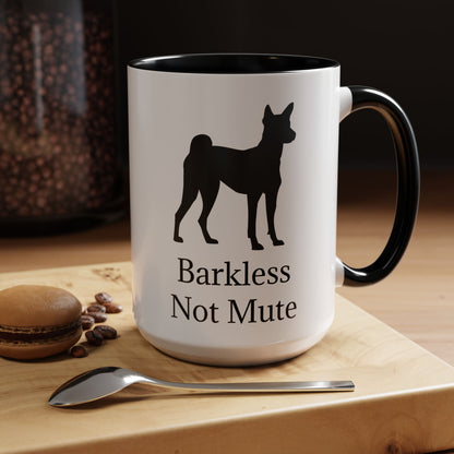 Barkless Not Mute 2-Tone Coffee Mug