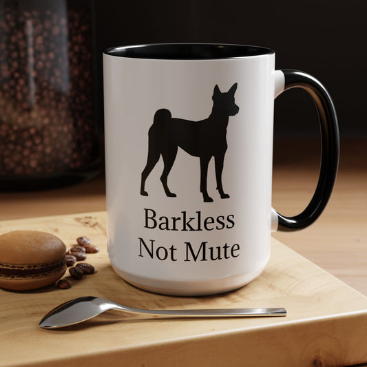 Barkless Not Mute 2-Tone Coffee Mug