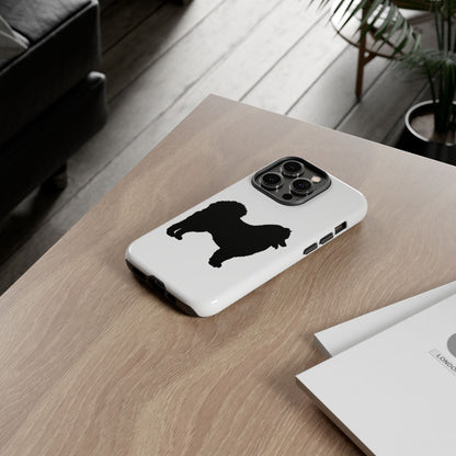 Samoyed Silhouette iPhone Case