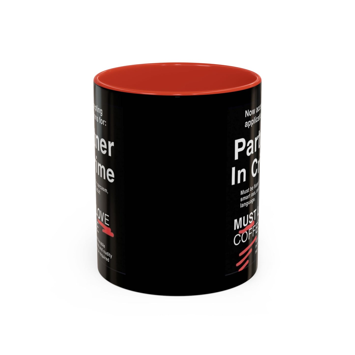 Partner In Crime 2-Tone Coffee Mug