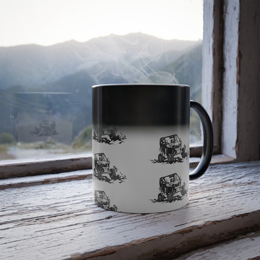 Slingin' Mud Side By Side Color Changing Mug