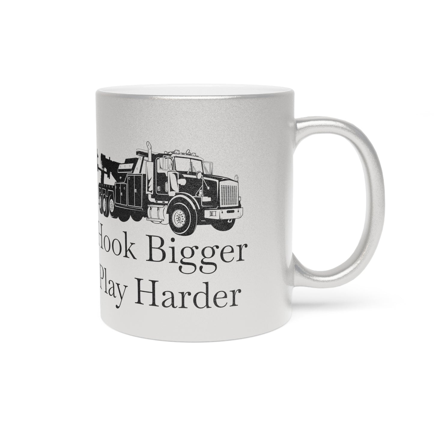 Hook Bigger Metallic Coffee Mug