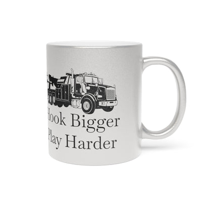 Hook Bigger Metallic Coffee Mug
