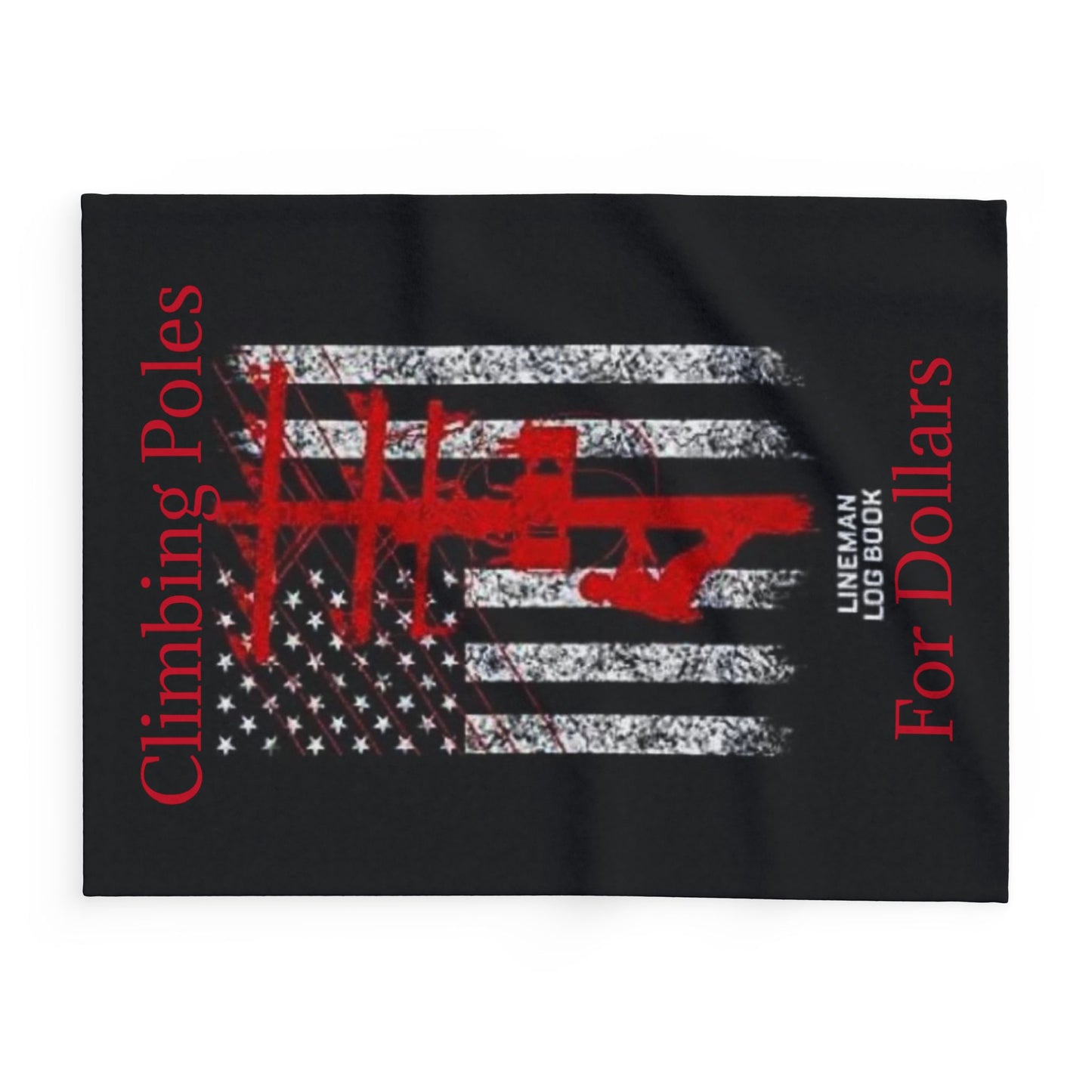 Climbing Poles Arctic Fleece Blanket